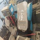 五台锯床清货处理，洛阳仓库。